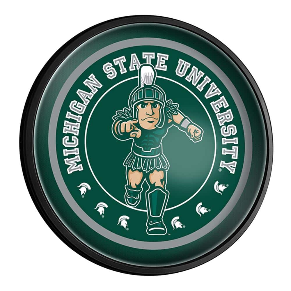 Michigan State Spartans 20'' x 20'' Indoor/Outdoor Circle Sign