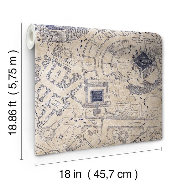 Harry Potter - Crayon papier Marauder's Map - Imagin'ères