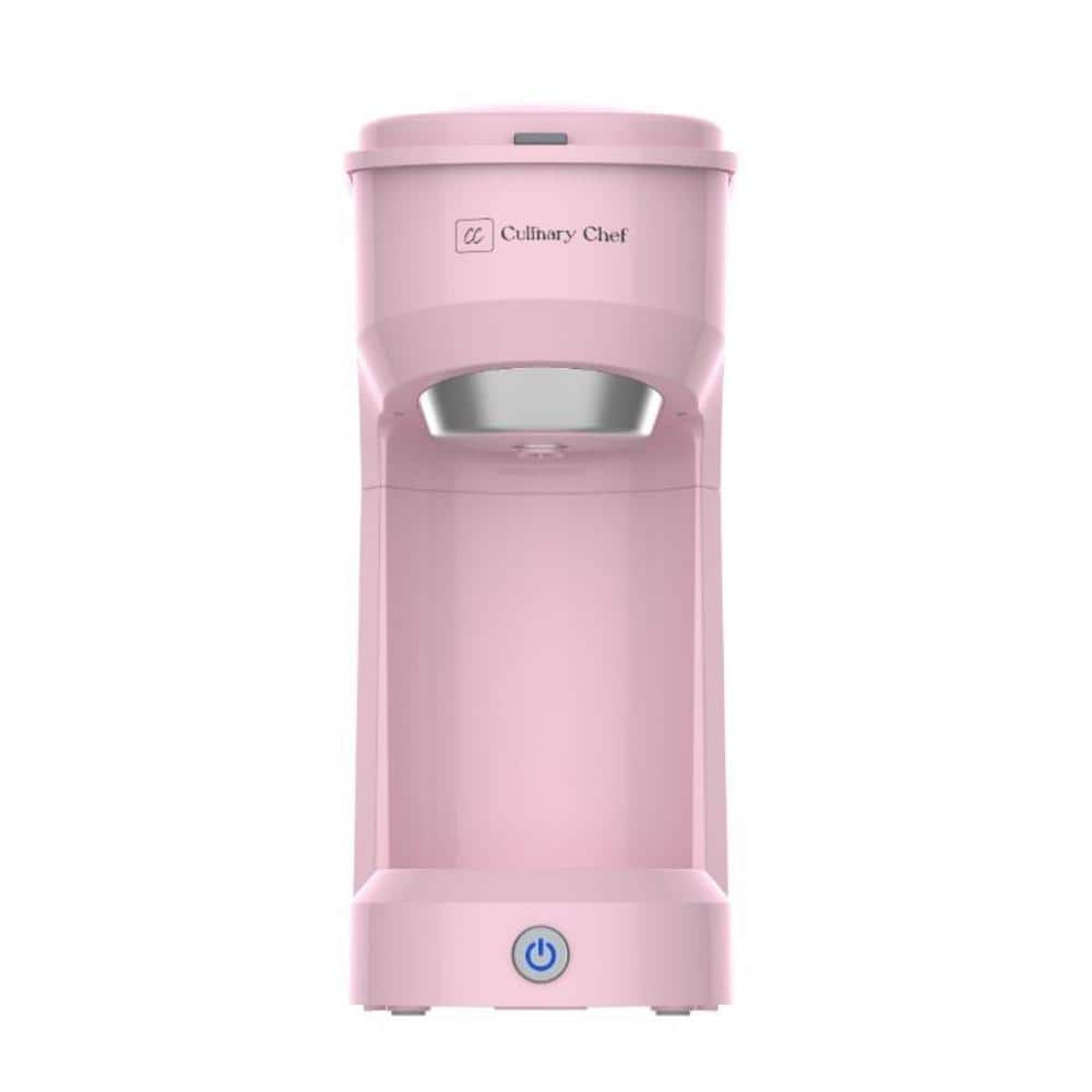 Retro Single Serve Cup Coffee Maker in Pink
