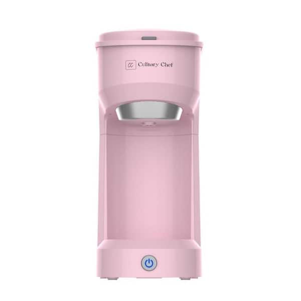 Unbranded Retro Single Serve Cup Coffee Maker in Pink