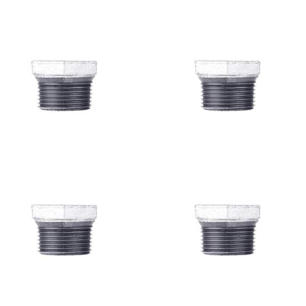 PIPE DECOR 1 in. x 1/2 in. Iron Galvanized Bushing (4-Pack)