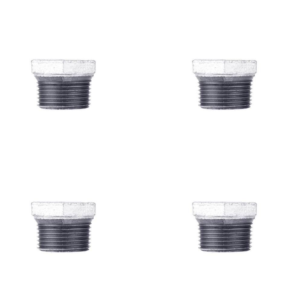 1 in. x 1/2 in. Iron Galvanized Bushing (4-Pack) price history on PriceWatchPro