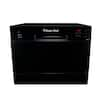 Magic Chef 21 in. Black Electronic Countertop 120-volt Dishwasher