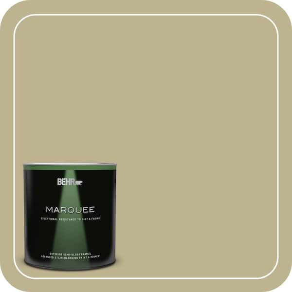 BEHR MARQUEE 1 qt. #PPU9-10 Wasabi Powder Semi-Gloss Enamel Exterior Paint & Primer