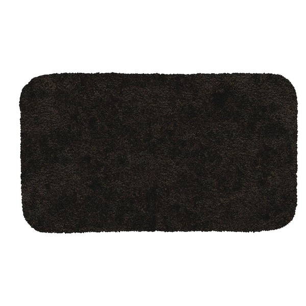 Mohawk Home Acclaim Espresso 24 in. x 40 in. Nylon Machine Washable Bath Mat