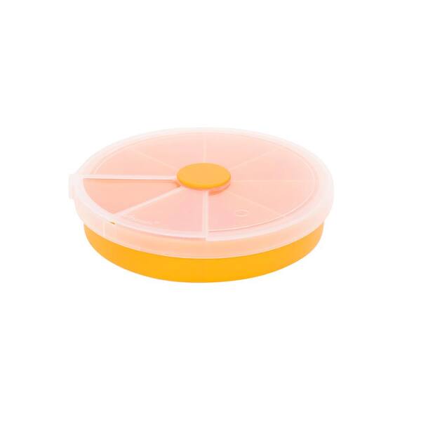 Wham 7.5 in. Round Organizer Box in Sunflower