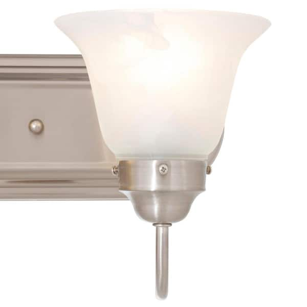 5 bulb vanity light brushed deals nickel