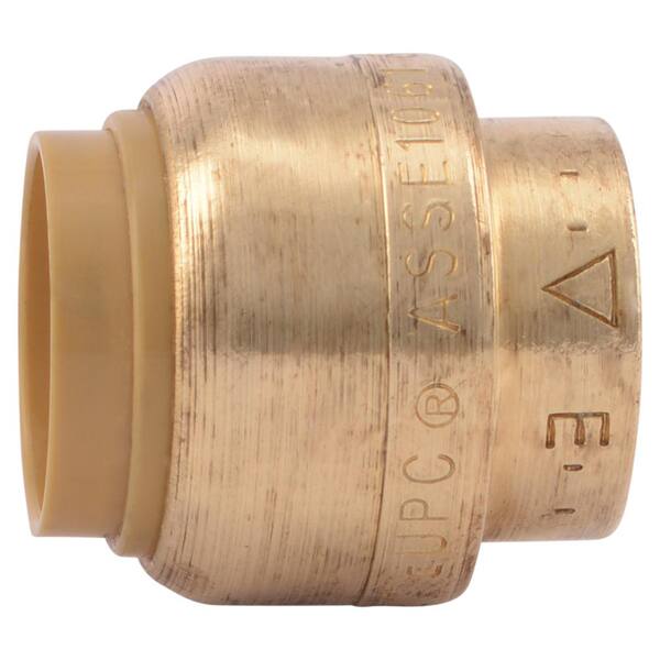 SharkBite 1/2 in. Brass Push-to-Connect End Stop