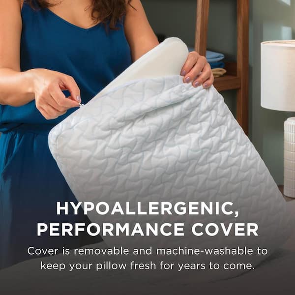 how to wash tempur pillow