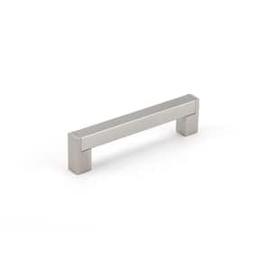 Lipari Collection 5 1/16 in. (128 mm) Brushed Nickel Modern Cabinet Bar Pull