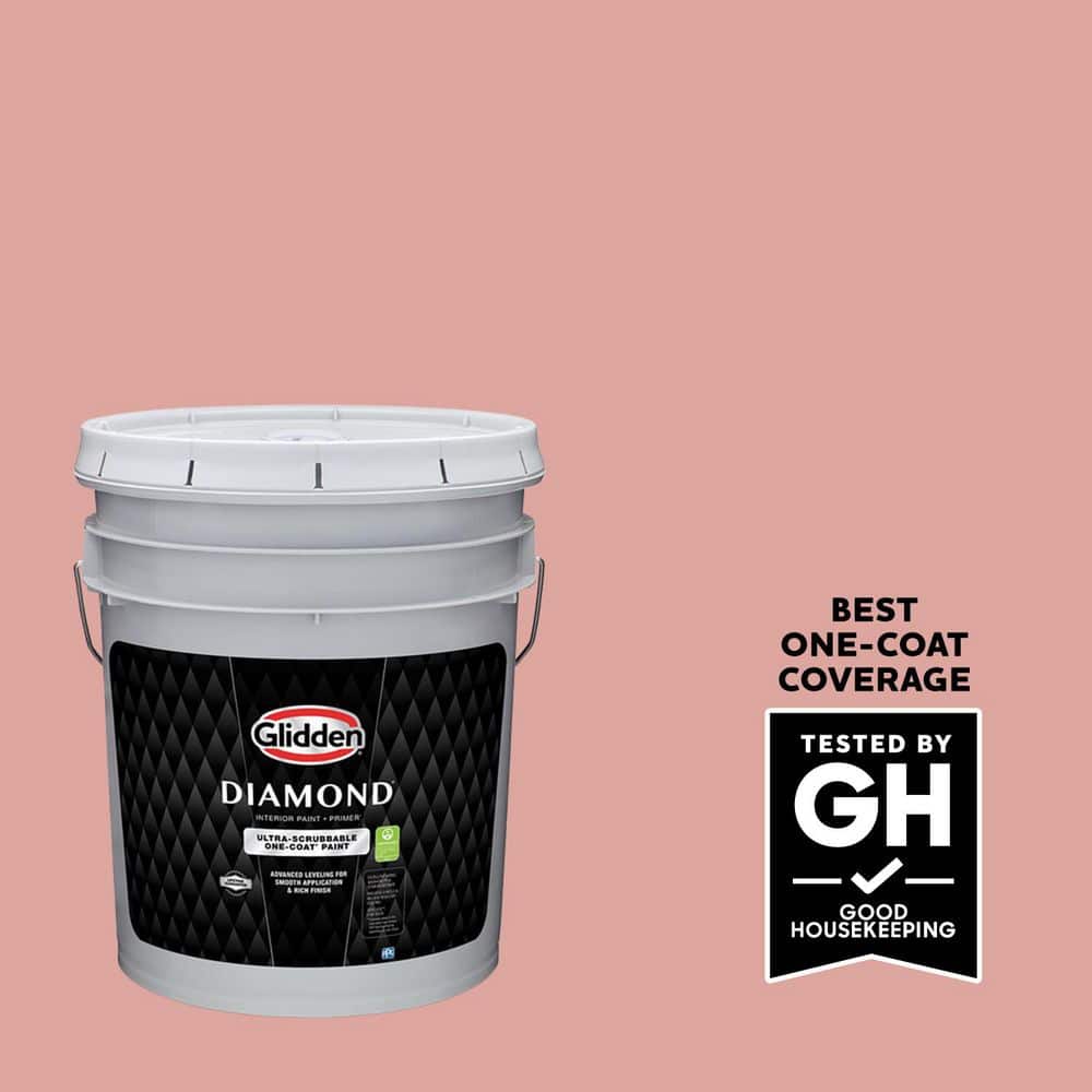 5 gal. PPG1057-4 Coral Cove Semi-Gloss Interior Paint with Primer product image for price tracking
