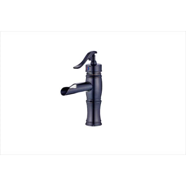 Aosspy Single Hole Single-Handle Bathroom Faucet in Oil Rubbed Bronze