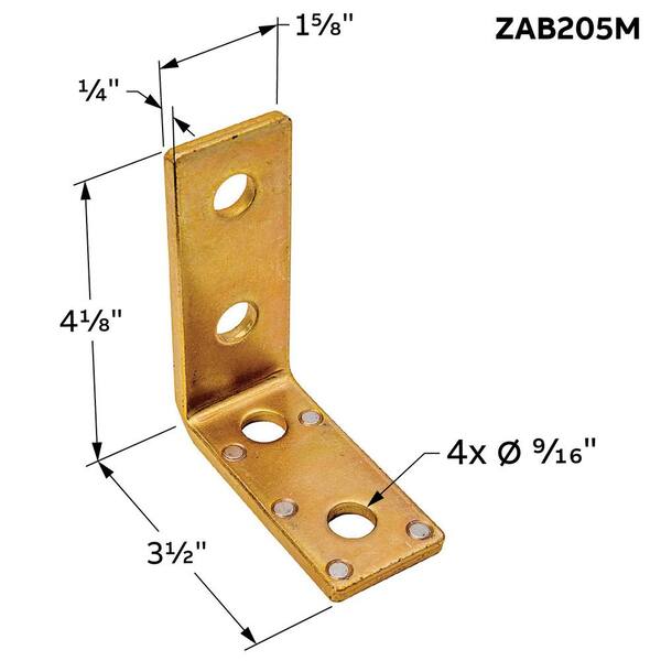 thumbnail image 2 of Global Steel Zamac Wall Brackets Chrome Finish - Pack Of 2 - 40-8511290-T27 2 of 6