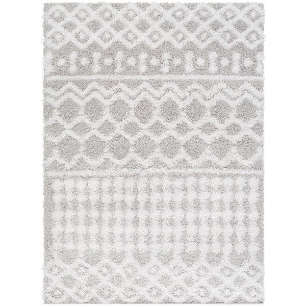 Livabliss Briar Gray 5 ft. 3 in. x 7 ft. 3 in. Area Rug