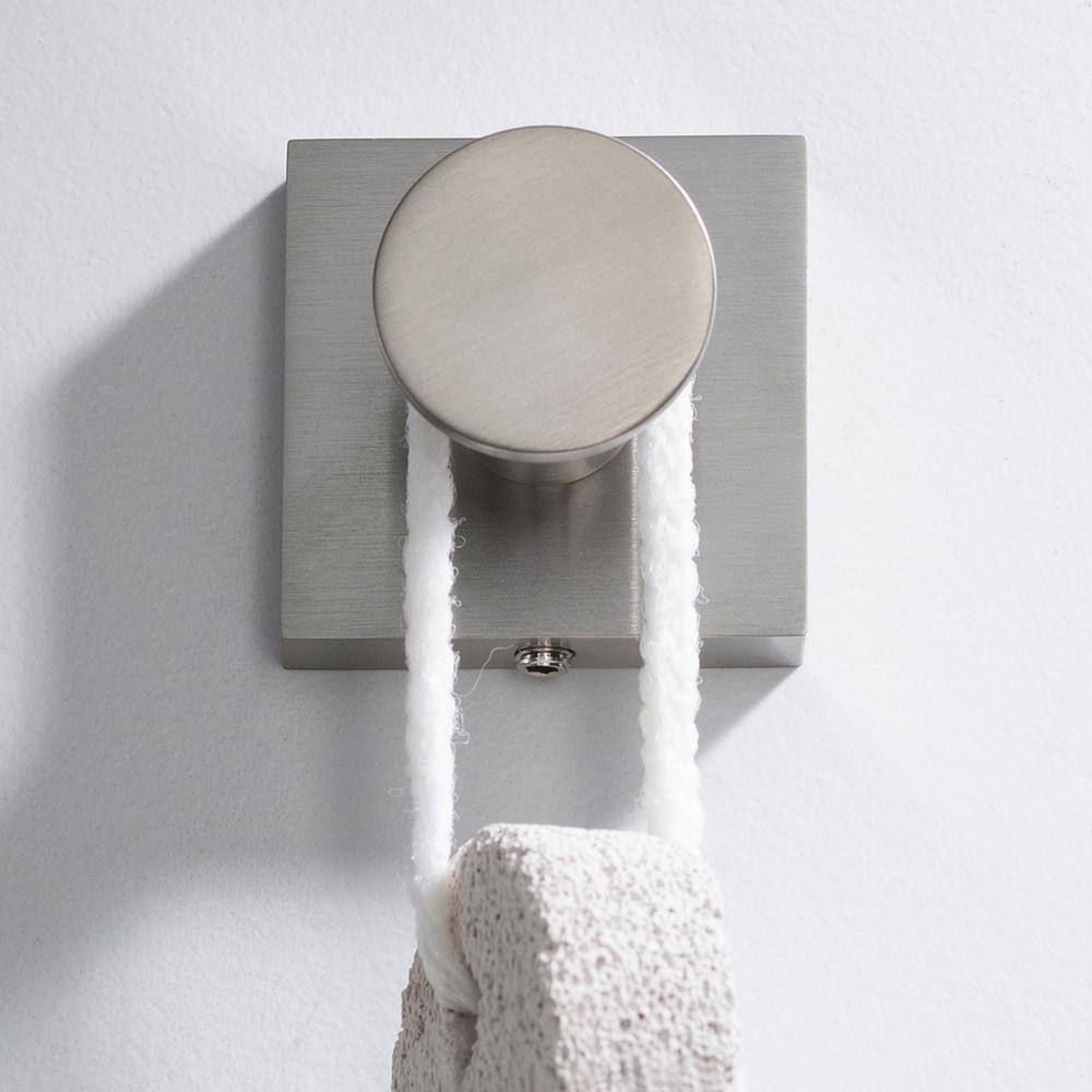 Ventus Brushed Nickel Wall Mounted Towel Hook