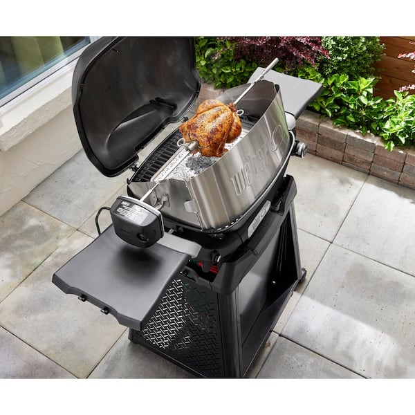 Weber Q 2800N+ Gas Grill Rotisserie 3400264 - The Home Depot