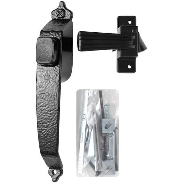Wright Products 1-3/4 in. Colonial Black Push-Button Latch
