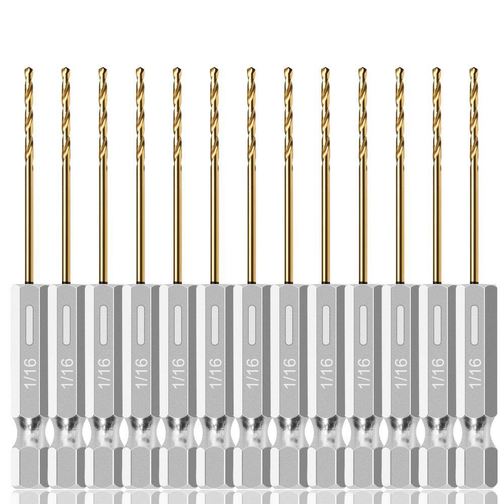 Hobbyists-Kit S2 Steel Impact Hex Head Allen Wrench Drill Bit Set (20-Piece) with Case screws price history on PriceWatchPro