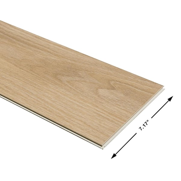 Malibu Wide Plank - French Oak Dorris 20 MIL 7.2 in. x 60 in. Click Lock Waterproof Luxury Vinyl Plank Flooring (23.9 sq. ft./case)