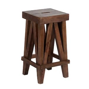 Brookside 26 in. H Industrial Wood Counter-Height Stool