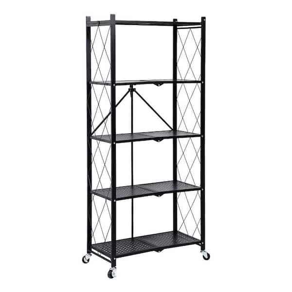 Organizing with Gorilla Rack 5 Tier Steel Shelving Unit