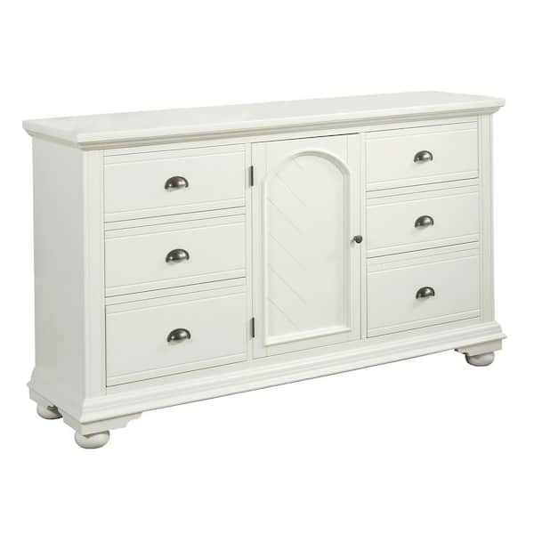 Picket House Furnishings Addison 6-Drawer White Dresser