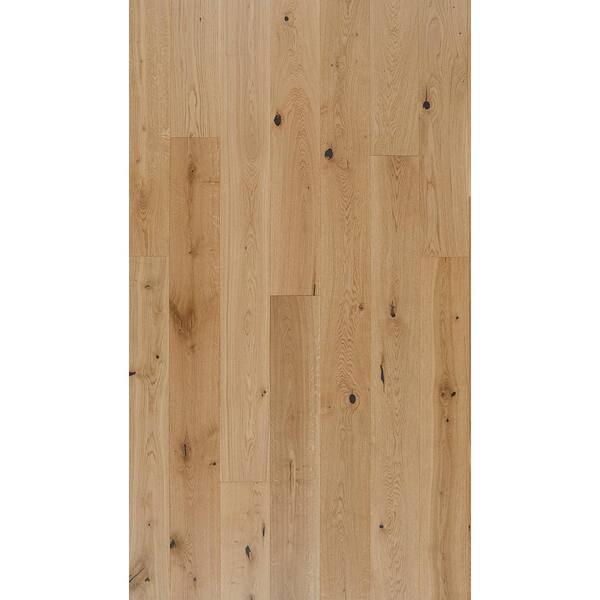 Aspen Flooring Euro White Oak Sunrise 3 4 In Thick X 7 In Wide X Varying Length Engineered Hardwood Flooring 20 65 Sq Ft Case Ph407bnapf The Home Depot