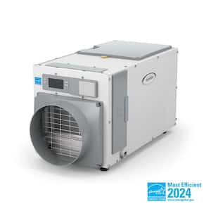 E080 80pt. 4400 sq. ft. Bucketless Dehumidifier in. Gray for Whole House, Basement, Crawlspace, ENERGY STAR