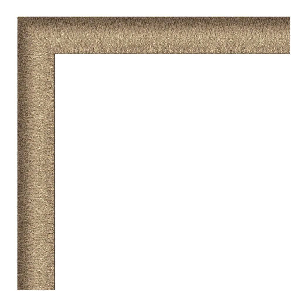 Elegant Brushed Bronze Rectangular Vanity Wall Mirror 21" x 27"