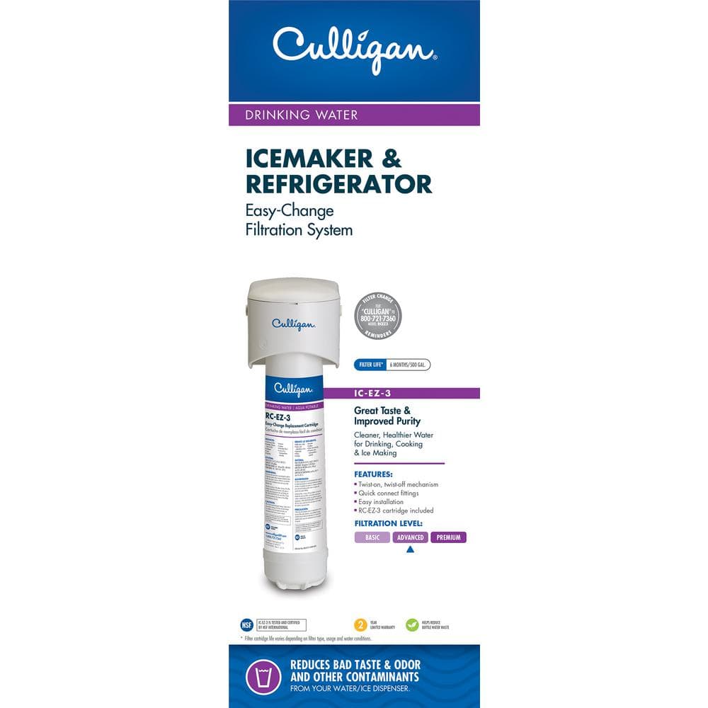 Culligan IC-EZ-3 Advanced Twist-Lock Drinking Water Filter