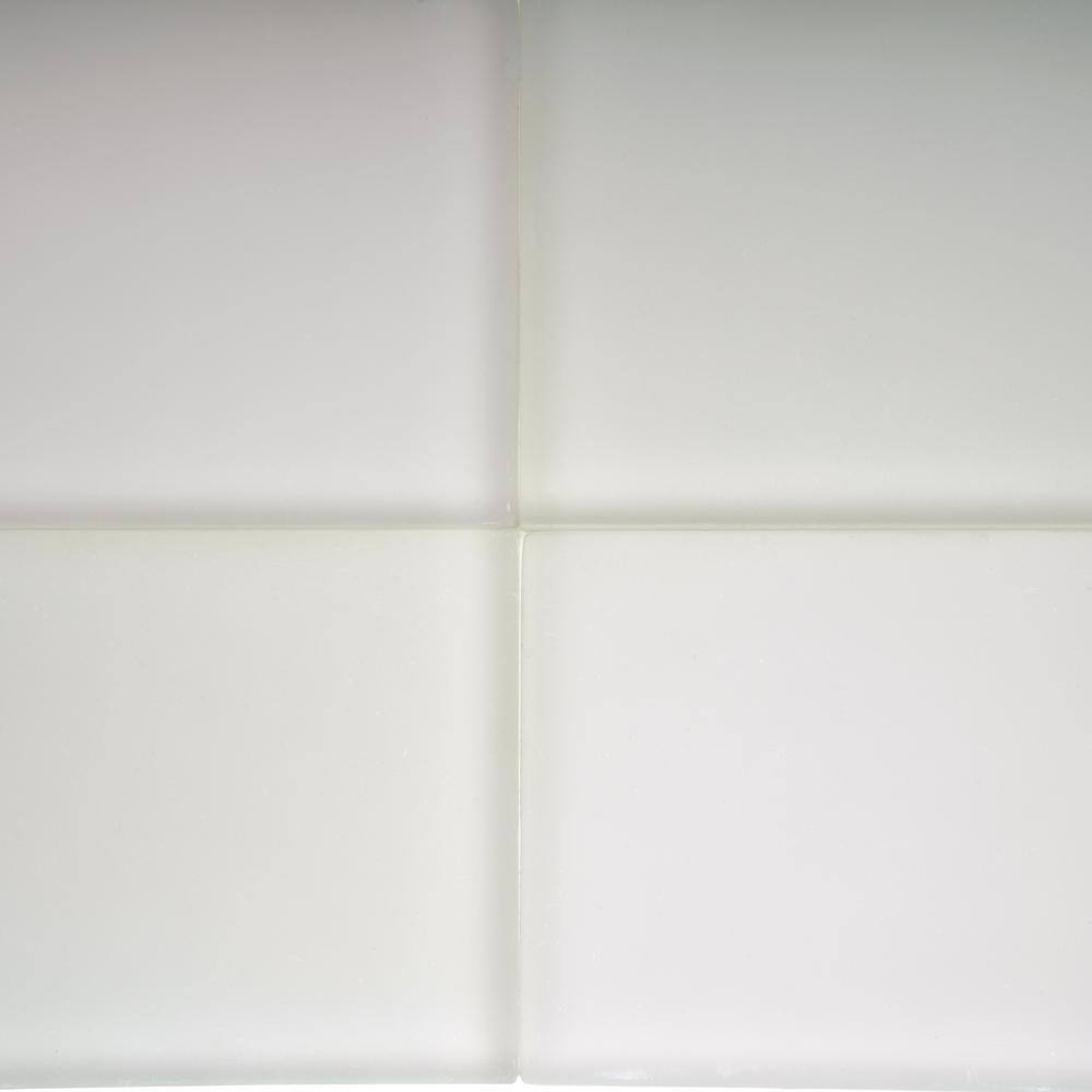 Beige 3" x 6" Matte Glass Subway Tile