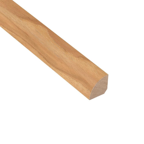 HOMELEGEND Wire Brushed Natural Hickory 3/4 in. Thick x 3/4 in. Wide x 94 in. Length Quarter Round Molding