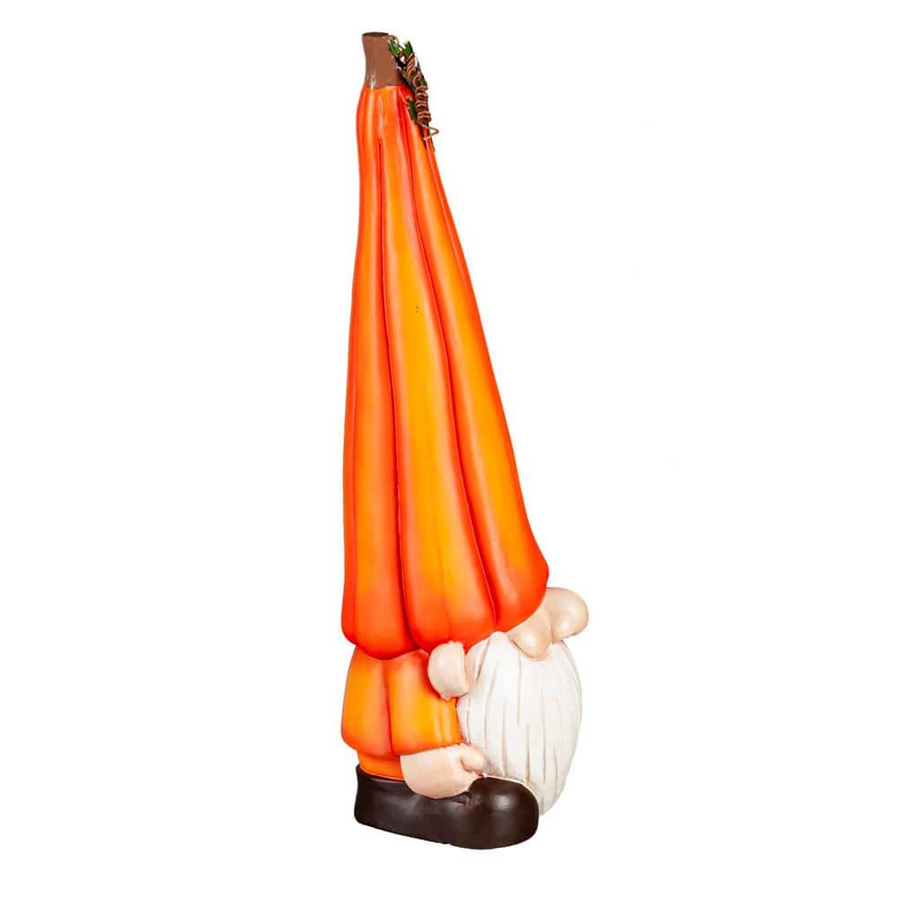 24 in. H Pumpkin Gnome Garden Statuary price history on PriceWatchPro
