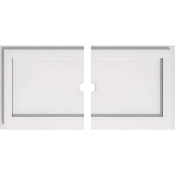 Ekena Millwork 1 in. x 18 in. x 9 in PVC Medallion Moulding