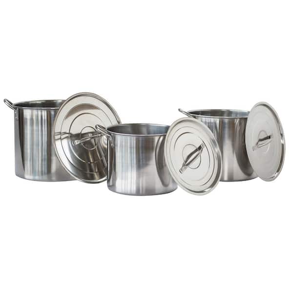 Set Of 3pcs Soup Pots Cooking Pot Ceramic Casserole Kitchenware Cookware