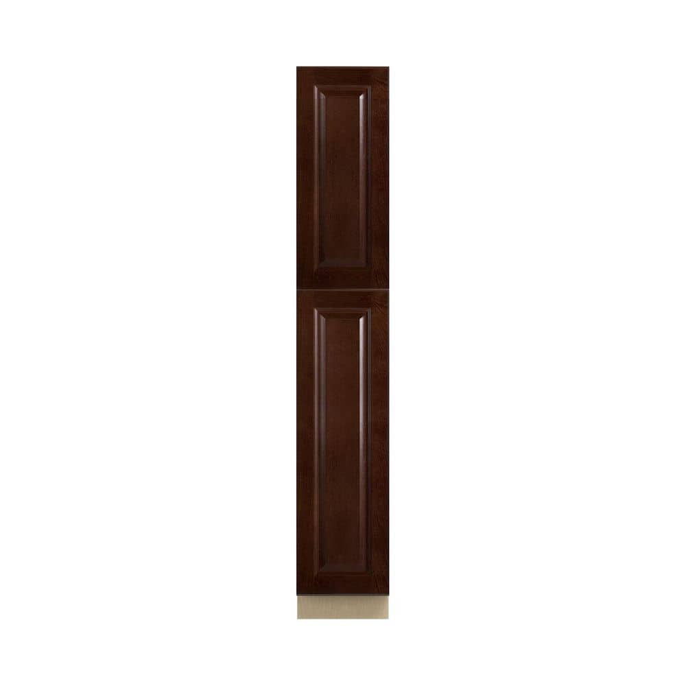 Charlotte Raised 18 in. W x 96 in. H x 24 in. D in Bordeaux Plywood Assembled Pantry Cabinet price history on PriceWatchPro