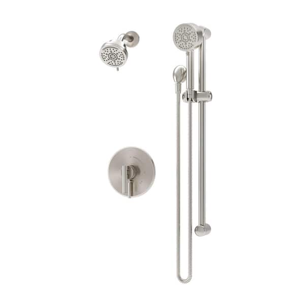 Dia HydroMersion Shower Faucet Trim Kit Wall Mounted with Single Handle and Hand Spray - 1.5 GPM (Valve not Included)