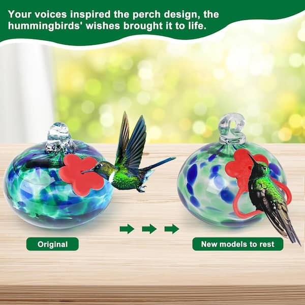 ハミングバードページ Hummble Bold Bird Feeder | Mosaic Birds