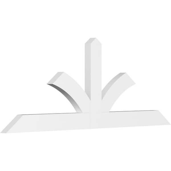 Ekena Millwork Richland 60 in. W x 22.5 in. H x 2 in. D Signature Polyurethane Bracket