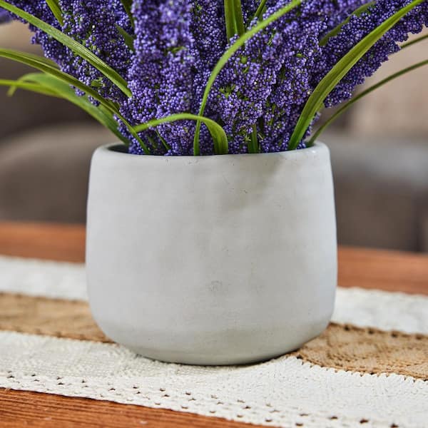 DR.Planzen 12in Artificial Plants Flowers Outdoor 21 Bundles UV
