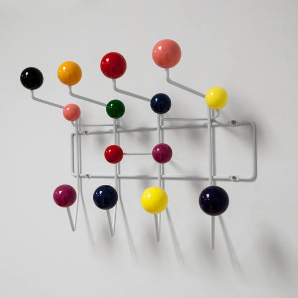 Mod Made Mid Century Modern Bubble Wall Mounted Coat Rack Multi Color
