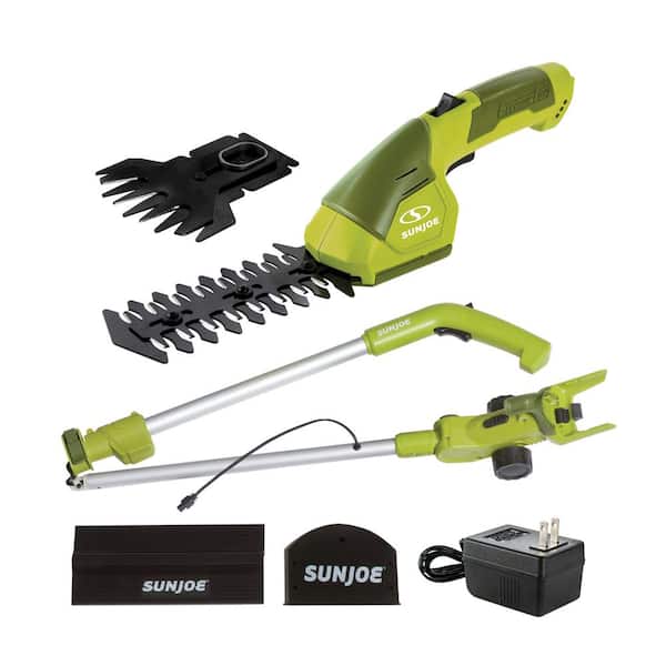 WORKPRO Cordless Grass Shear & Shrubbery Trimmer - 2 in 1 Handheld He