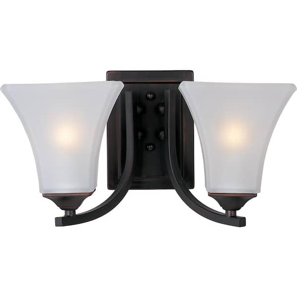 Maxim Lighting Aurora Oil-Rubbed Bronze Bath Vanity Light