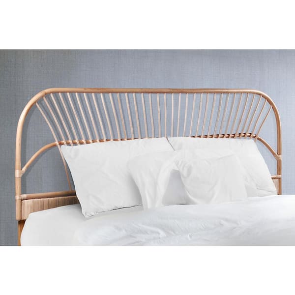 Westbrooke Natural Brown King Rattan Headboard