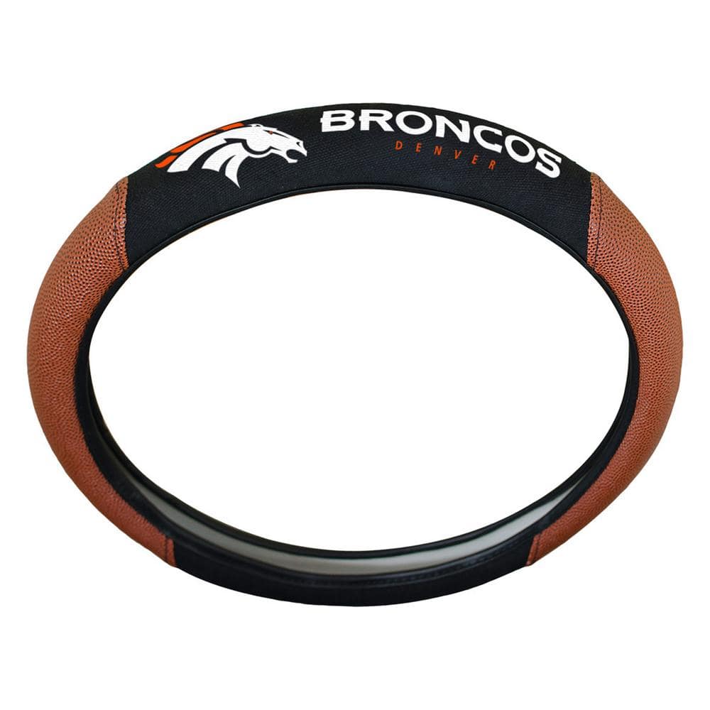 FANMATS NFL - Denver Broncos Sports Grip Steering Wheel Cover 62092 - The  Home Depot