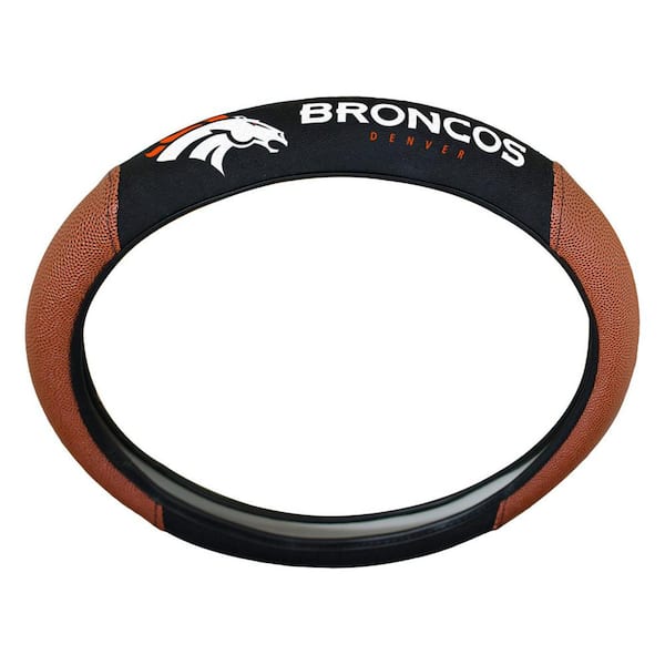 FANMATS NFL - Denver Broncos Sports Grip Steering Wheel Cover