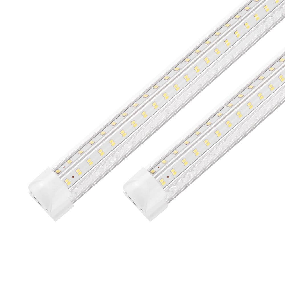 4 ft. 50-Watt White LED Shop Light (2-Pack), 6500K 7000 Lumens, V-Shaped Design, High Brightness, Easy to Installation price history on PriceWatchPro