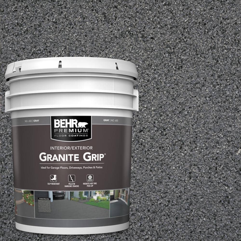 BEHR PREMIUM #GG-17 Mineral Gray Decorative Flat Interior