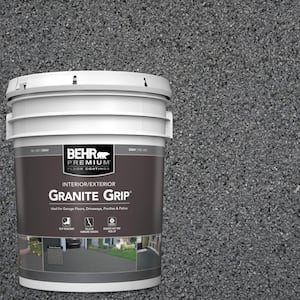 5 gal. #GG-17 Mineral Gray Decorative Flat Interior/Exterior Concrete Floor Coating