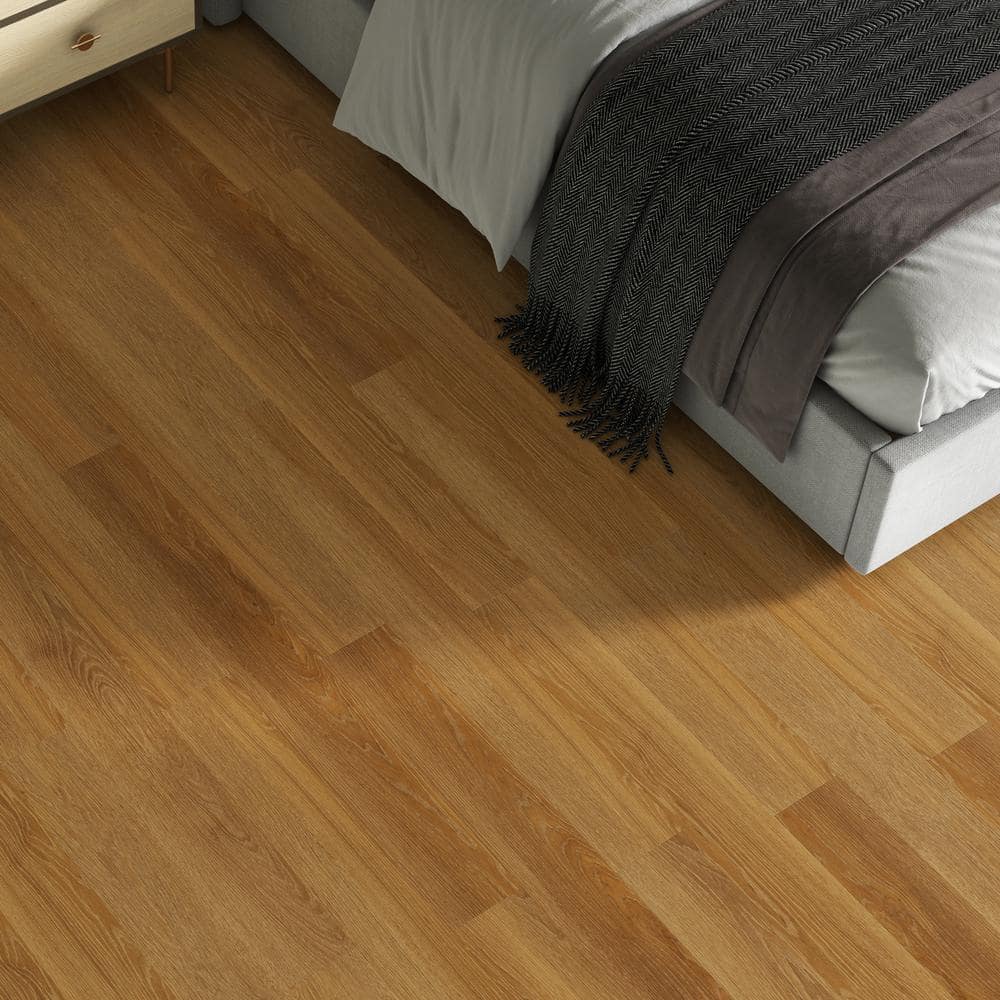 Honey Harmony Medium Plank Waterproof Vinyl Flooring